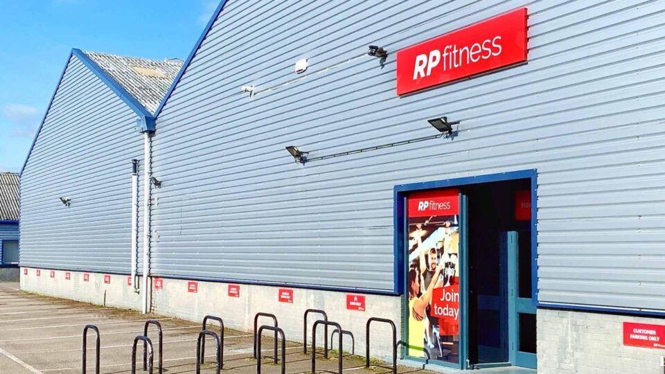 RP Fitness Cambridge gym exterior building view