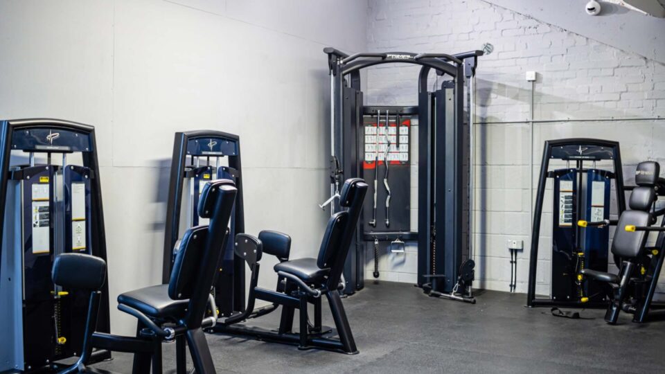 Easy to use equipment in a gym