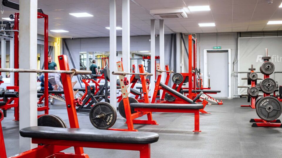 Free weights gym