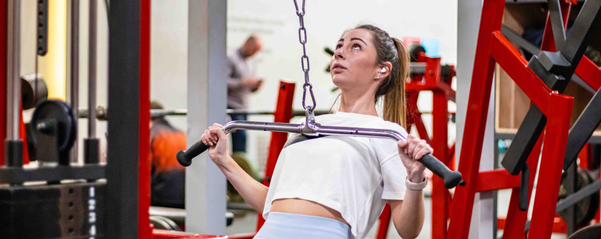 Member training at RP Fitness Cambridge gym