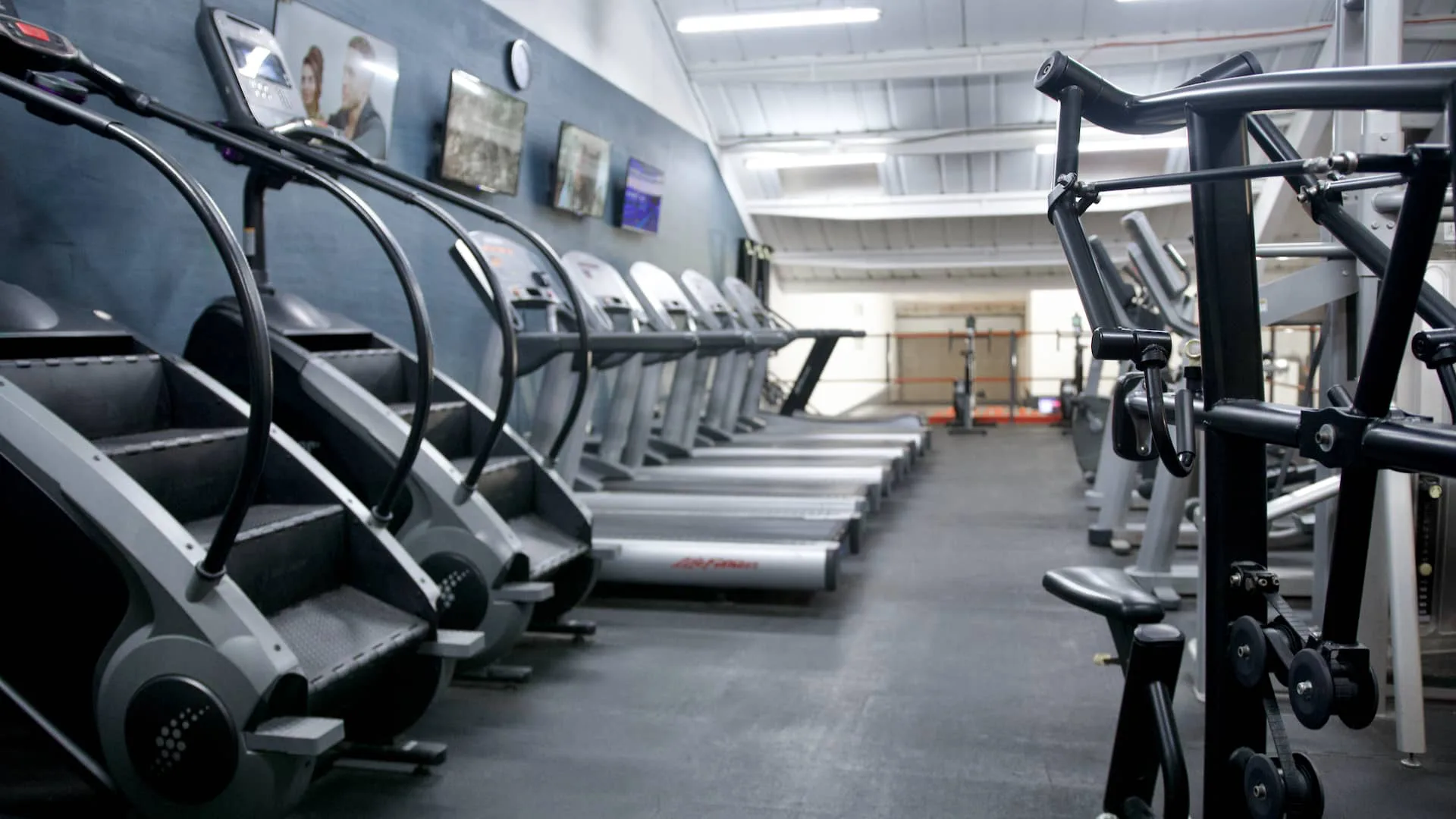 Cardio equipment area at RP Fitness Cambridge