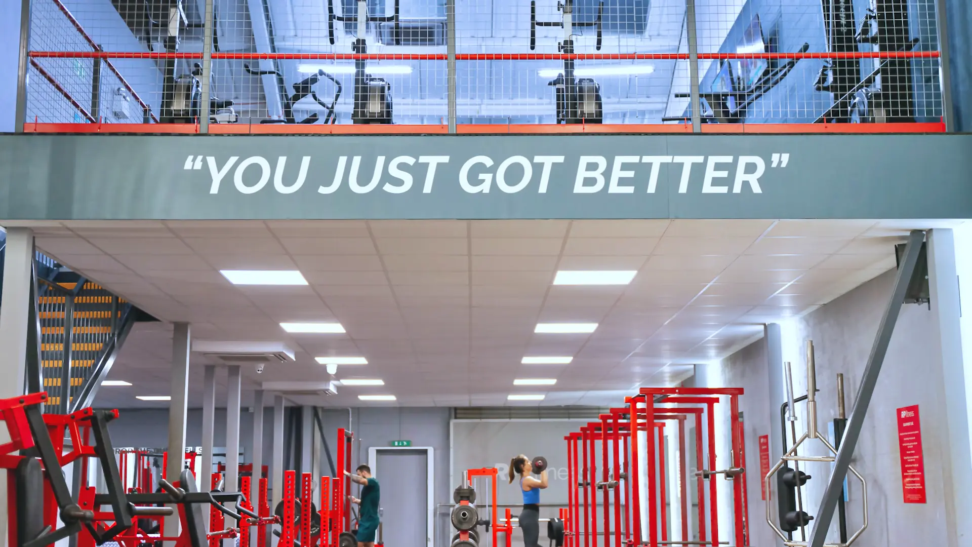 Two floor facility at RP Fitness Cambridge