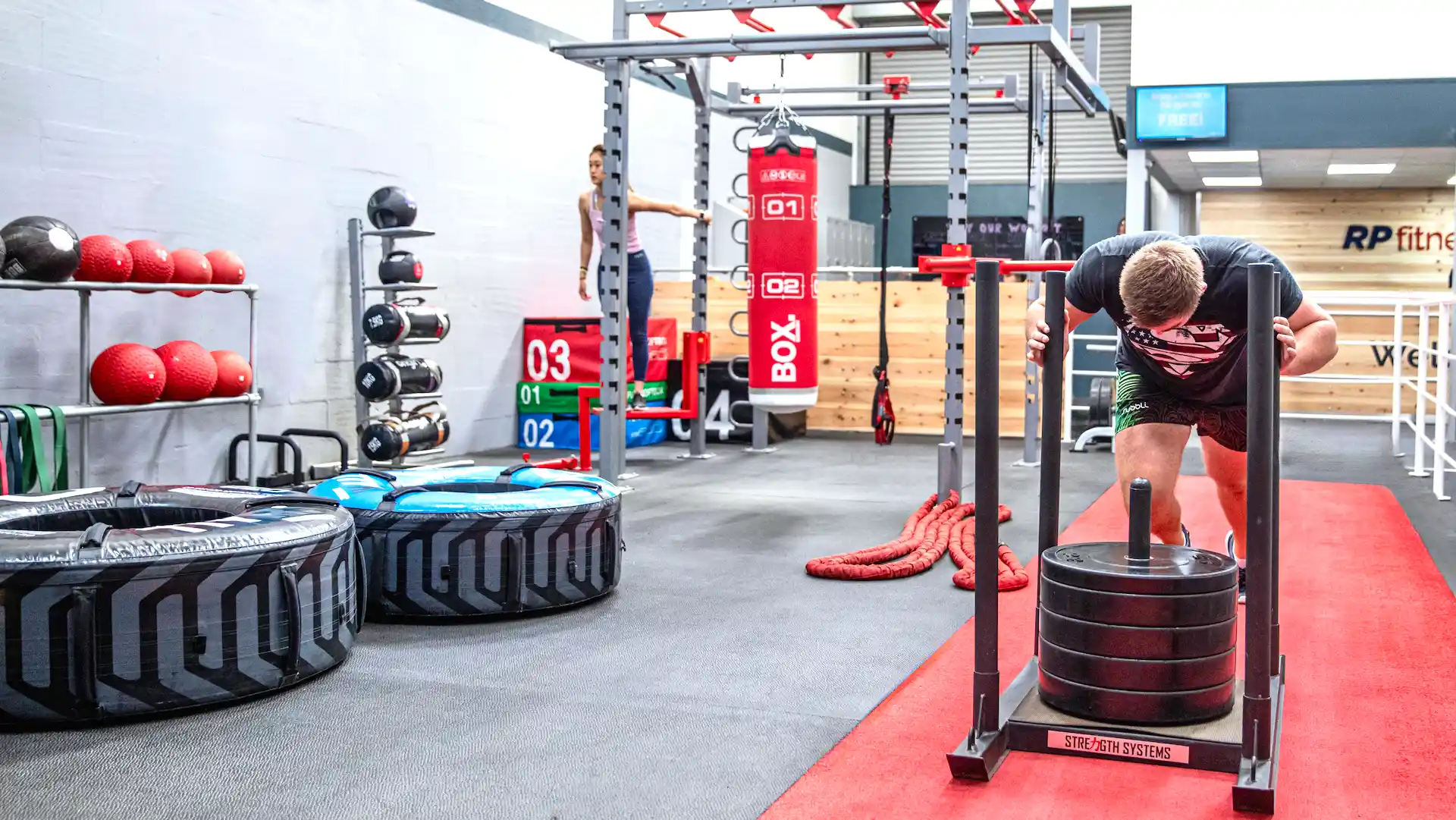 RP Fitness functional training area