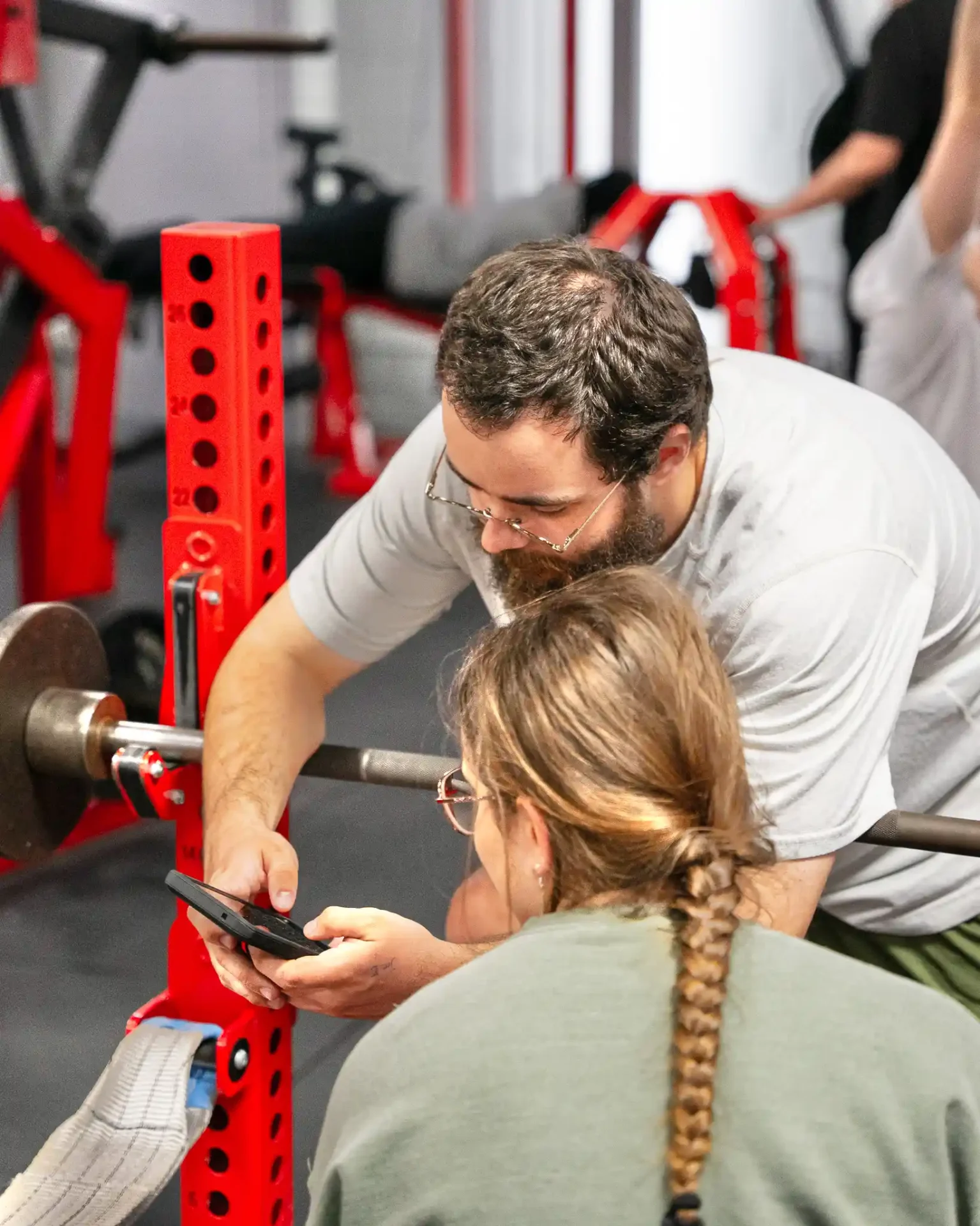 Clients using RP Fitness Online app