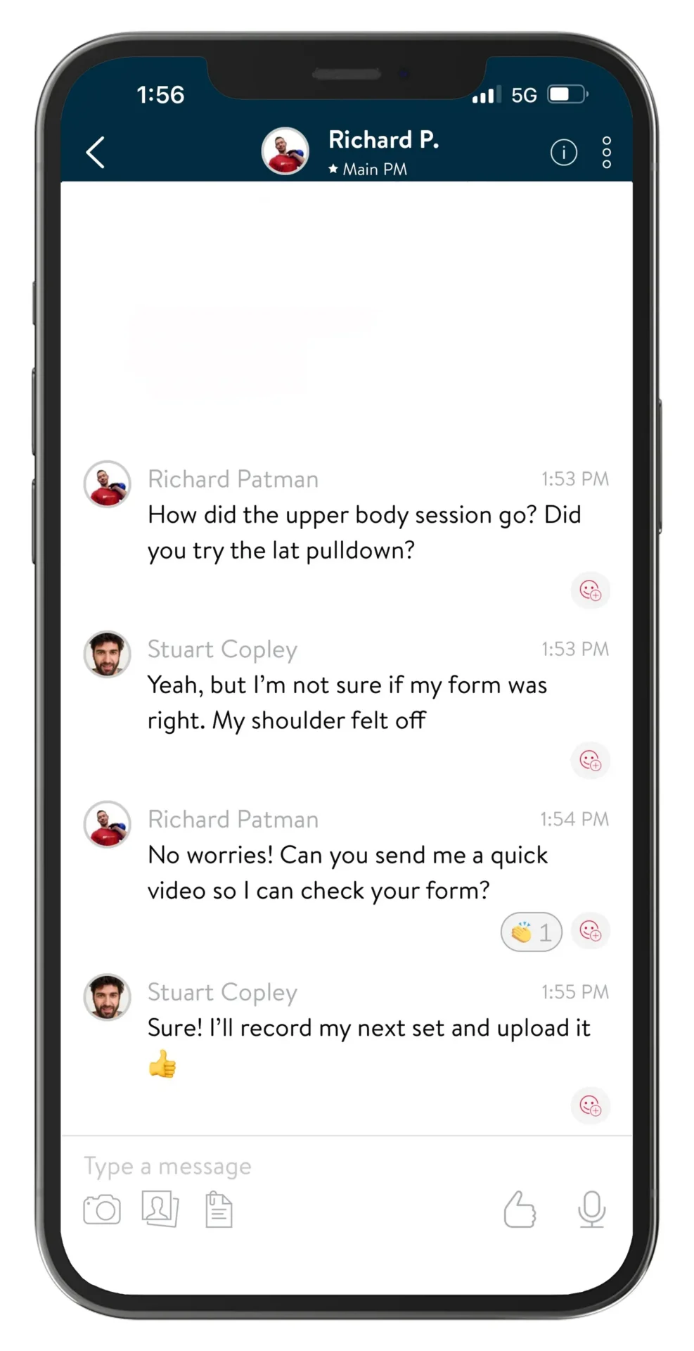 RP Fitness Online App - Custom Programme